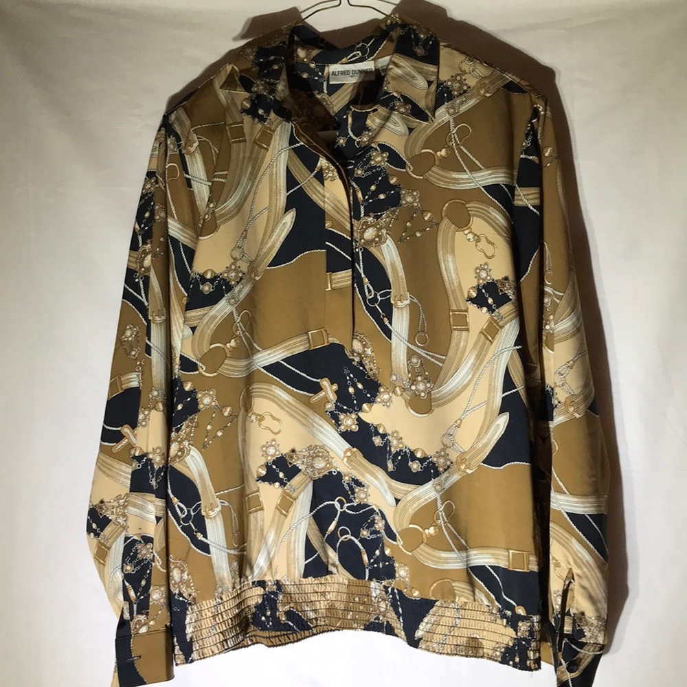 Alfred Dunner Top Blouse Size 10